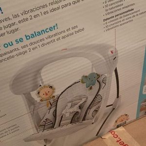 Brand new baby swing in box